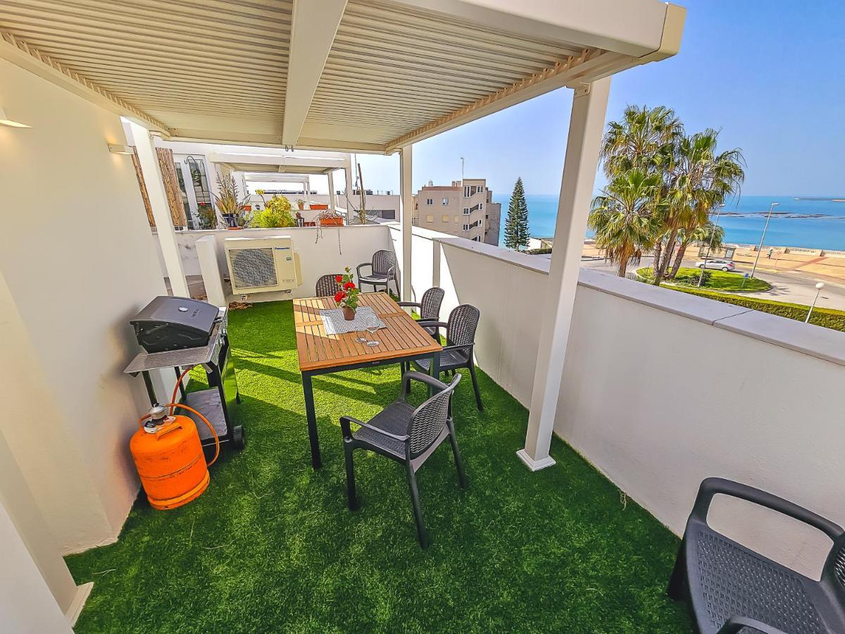 Oceanfront Duplex With A Rooftop Pool And Terrace El Puerto de Santa María Zewnętrze zdjęcie